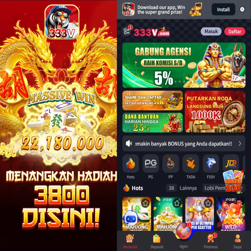 333V APK Resmi Unduh Indonesia